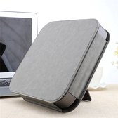 J&J Apple Mac Mini case - Grijs - Premium Eco Leer - Handig - Opberg Case - Computer Hoes - Opberg Hoes - Apple Mac Mini