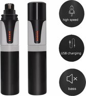 Elektrische Nagelvijl - Huisdier - Hond & Kat - USB Oplaadbaar - 5 Standen - Draadloos - Diamant Vijlkop - Zwart