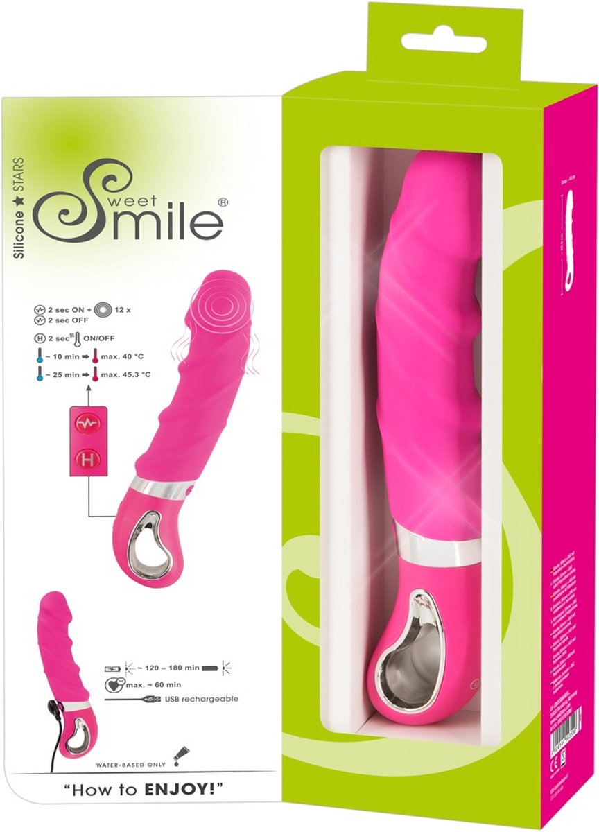Goedkoopste Sweet Smile - Warming Soft Vibrator