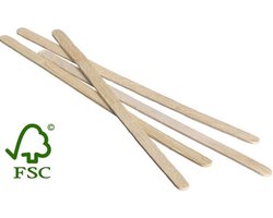 Roerstaafje - FSC hout - 14cm XXL - 1000 stuks