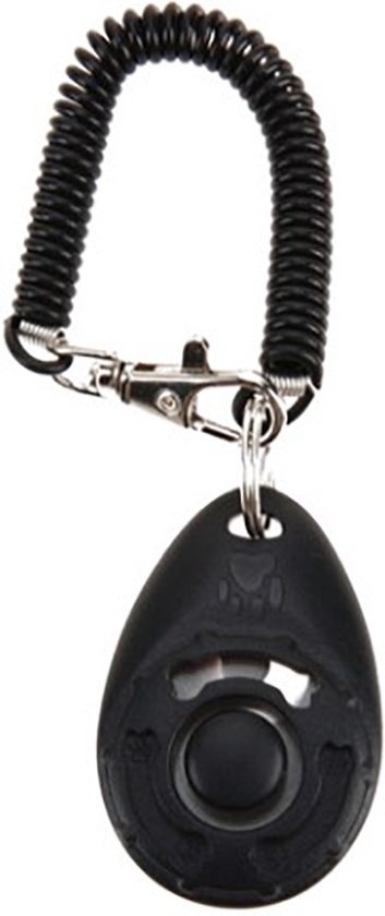 Luxe clicker voor Hondentraining - Training Hond - Zwart - 1 st