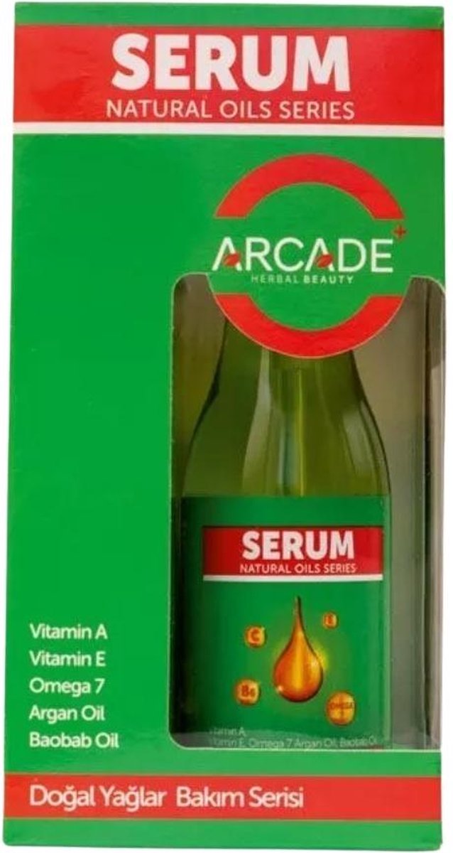 Arcade Natural Oils Series Haarserum met Argan en Baobab – 100 ml