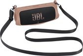 CT | JBL Charge 5 Beschermhoes | Siliconen Case | Hoes Bruin