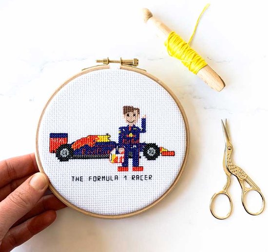 Kit de point de croix pilote de Formule 1 - cadeau fan de f1 - inspiré de  Max... | bol.com