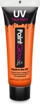 PaintGlow - UV Face & Body paint - Blacklight verf - Festival make up - 12 ml - oranje