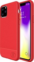 JT Berlin - Telefoonhoes 'Pankow Soft back cover' - voor Apple iPhone 11 Pro Max - Rood