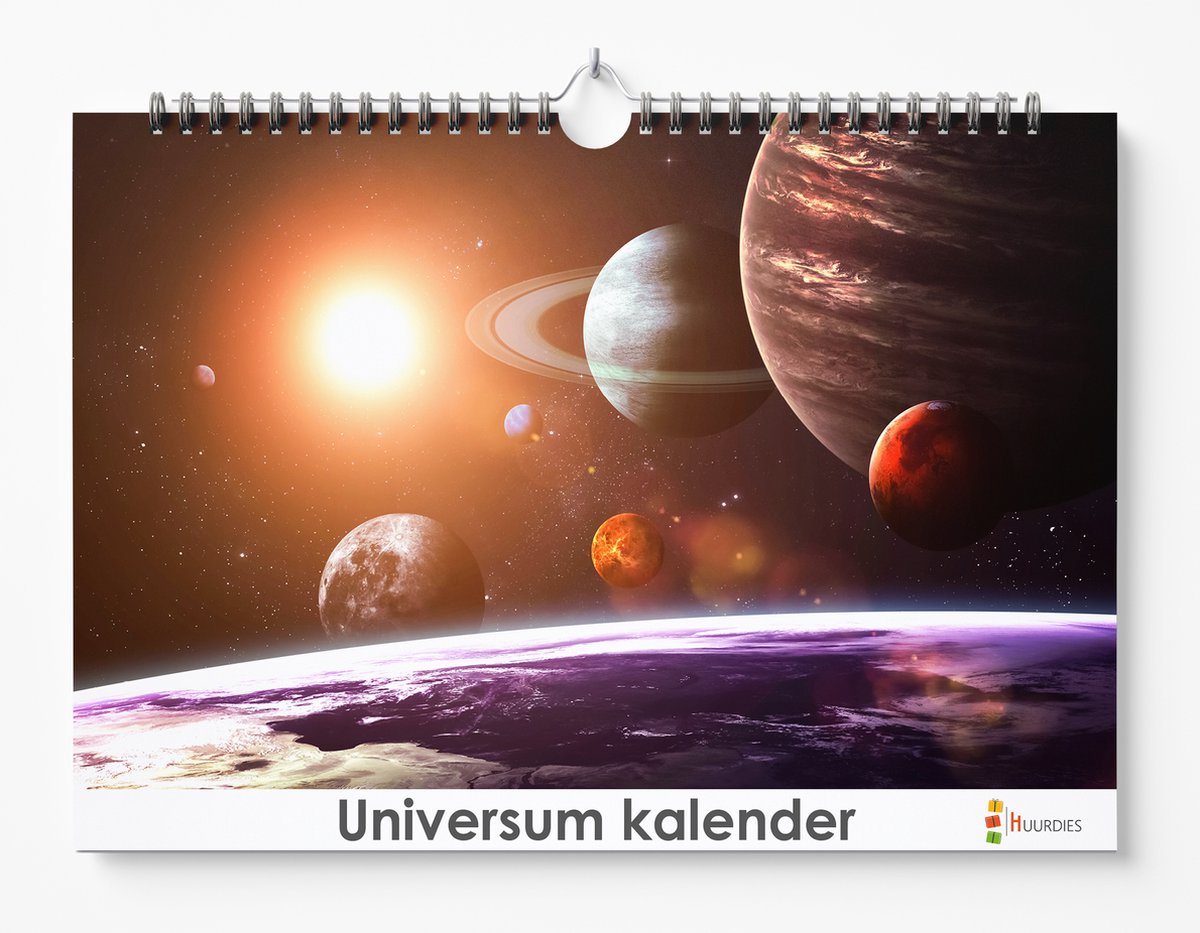 Universum Kosmos Kalender 35x24cm  wandkalender  Verjaardagskalender Volwassenen  bol.com