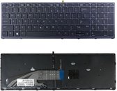 Notebook Toetsenbord geschikt voor o.a. HP ZBook 15 G3 / ZBook 17 G3-G4 Series (verlicht) - P/N: 848311-001