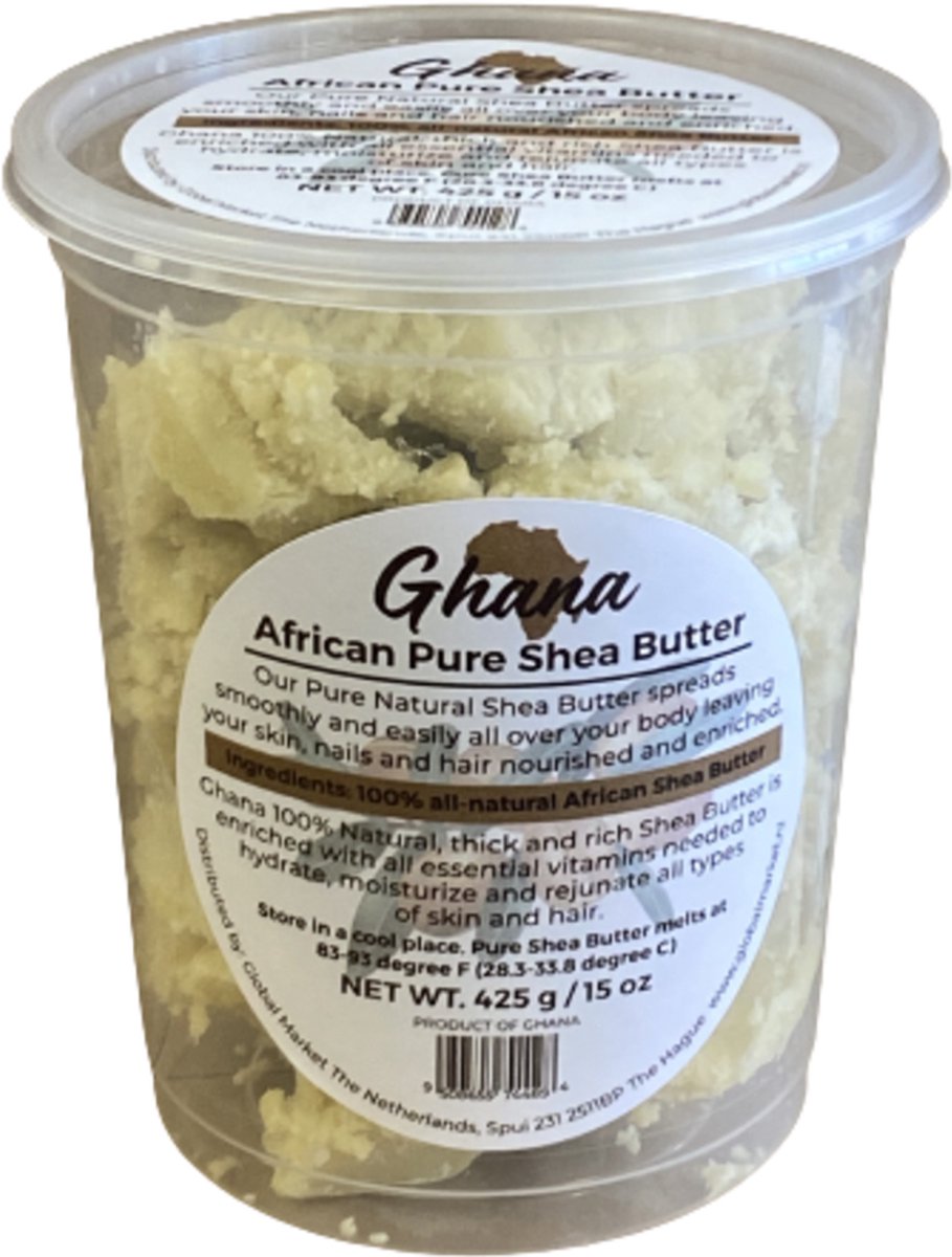 Ghana African Pure Natural Shea Butter 425 g