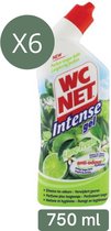 WC Net Intense Gel Lime Fresh WC Reiniger - 3 x 750 ml