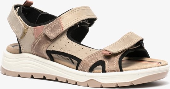 Hush Puppies leren dames sandalen - Beige - Maat 39 - Echt leer - Uitneembare  zool | bol.com
