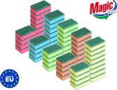 Tampons à récurer de nettoyage - 60 pièces - 75x50x30mm - Value Pack - MADE IN EU