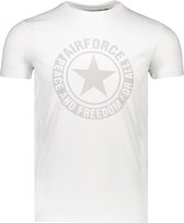 Airforce T-shirt Wit voor heren - Lente/Zomer Collectie