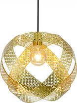 C-Création® Alben - Hanglamp - Goud - Metaal - Ø 40cm - Modern - Luxe - Woonkamer - Slaapkamer - Keuken - Hal