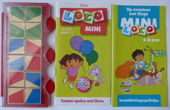 Mini Loco Dora en Diego set 4-6 jaar, Noordhoff Uitgevers