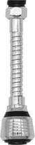 Kraanverlengstuk Beluchter - Kraanverlenging met 15,5 cm Flexi-slang - M22/M24