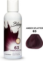 Bling Shining Colors - Amber Splatter 63 - Semi Permanent