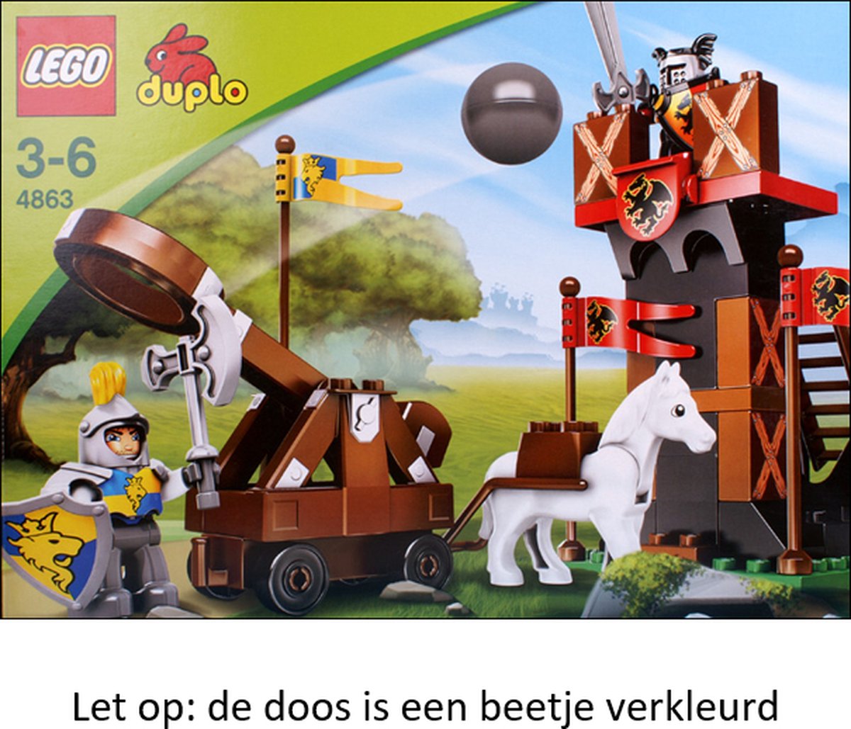 LEGO Duplo Wachtpost met Katapult - 4863