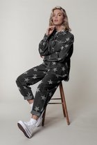 Colourful Rebel Sabrina Blouse  Grijs Dames - Oversized Fit - Katoen - M