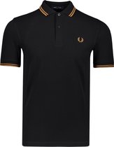 Fred Perry Polo Zwart voor heren - Lente/Zomer Collectie