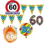 60 jaar Verjaardag Versiering Happy Party XL