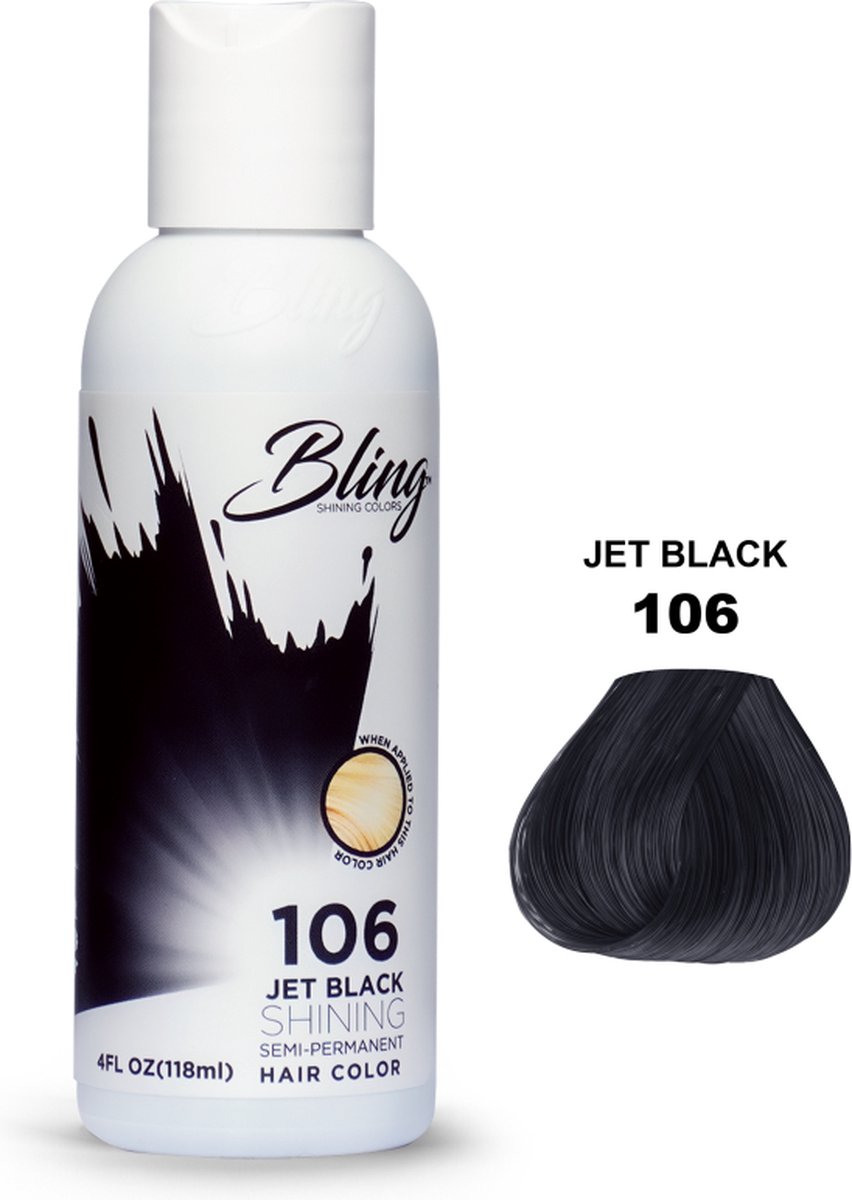 Bling Shining Colors - Jet Black 106 - Semi Permanent