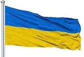 Vlag Oekraïne - 100 stuks