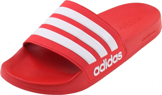 Chaussons adidas adilette - rouge - taille 47,5 | bol.com