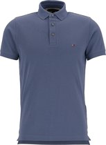 Tommy Hilfiger 1985 Slim Fit polo - Faded Indigo -  Maat: S