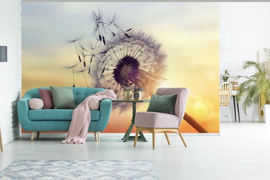 Papier fotobehang pissenlits