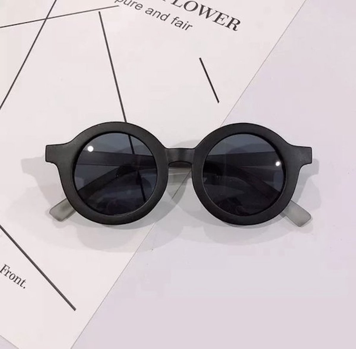 Kinderzonnebril - zonnebril - Peuter - UV400 filter - zwart