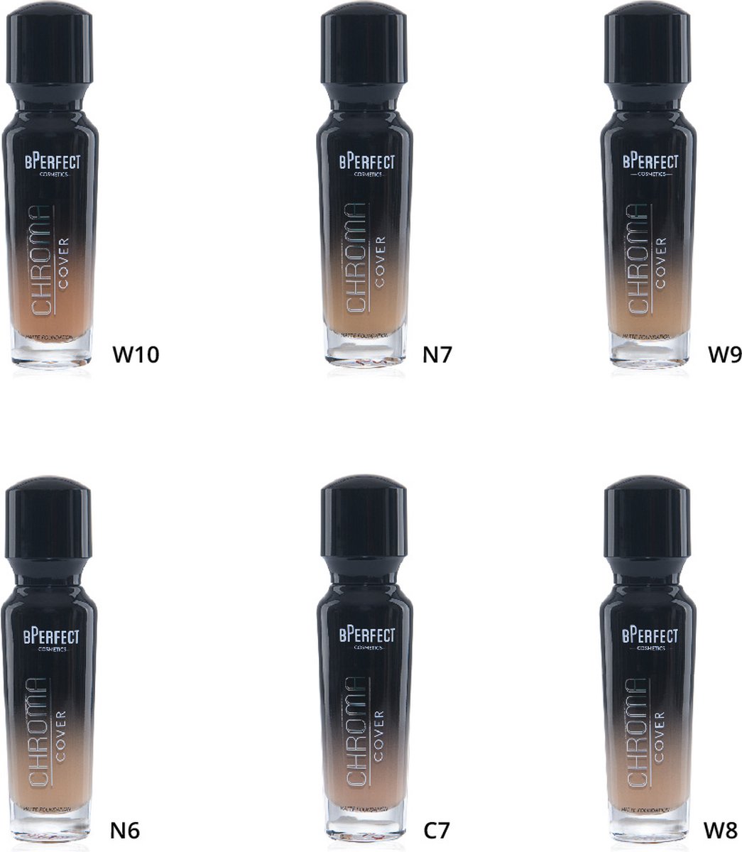 Goedkoopste BPerfect Cosmetics - Chroma Cover Matte Foundation - N7
