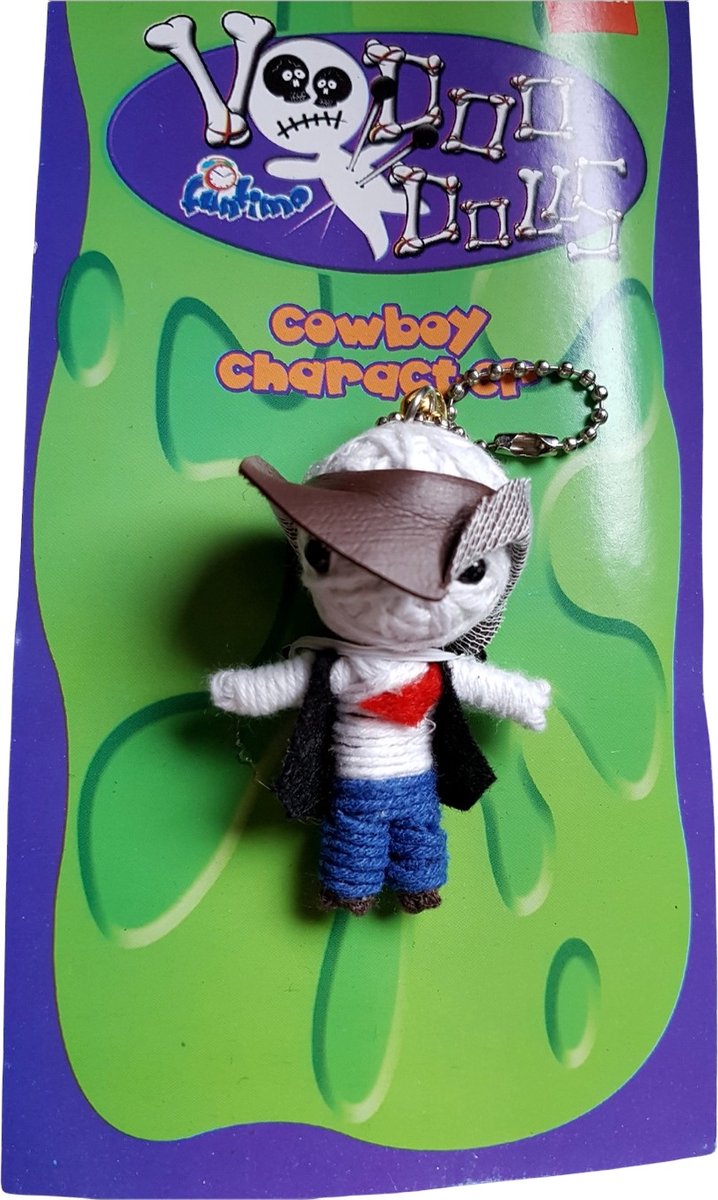 Smiffy's string - Voodoo Doll - Voodoo poppetje - Gelukspop - Voodoo - Smiffys - Cowboy character
