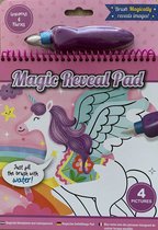 Magisch Tekenblok met Waterkwast - Princes - Eenhoorn - Kleuren - Tekenen - Water Kleurboek - Kleurboek - Speelgoed - Creatief - Magisch Tekenbord - Magisch Tekenpapier - Meisje -