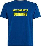 T shirt Oekraine We Stand With Ukraine | Ukraine |Shirt met Oekraine vlag | OPBRENGST NAAR OEKRAÏNE!