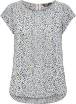ONLY ONLVIC SS AOP TOP NOOS PTM Dames T-shirt - Maat 38