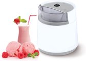 Bol.com Ijsmachine - Wit- ijs machine- milkshake machine- schepijs- schep ijs- 800 ml aanbieding