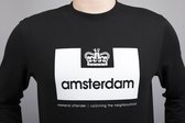 Weekend Offender - Sweater - City series - Amsterdam- Zwart - Maat XXL