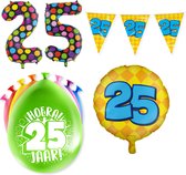 25 jaar Verjaardag Versiering Happy Party M