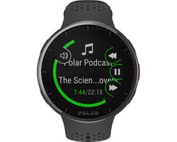 Polar Pacer Pro - Geavanceerd GPS Hardloophorloge - Carbon Gray - Maten S-L