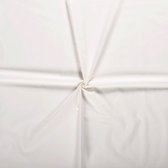 Uni katoen - Off white / Ecru - 5 METER - 100% Katoen - 1.40m Breed - Kleding, decoratie, handwerk, tassenvoering, tafelkleden