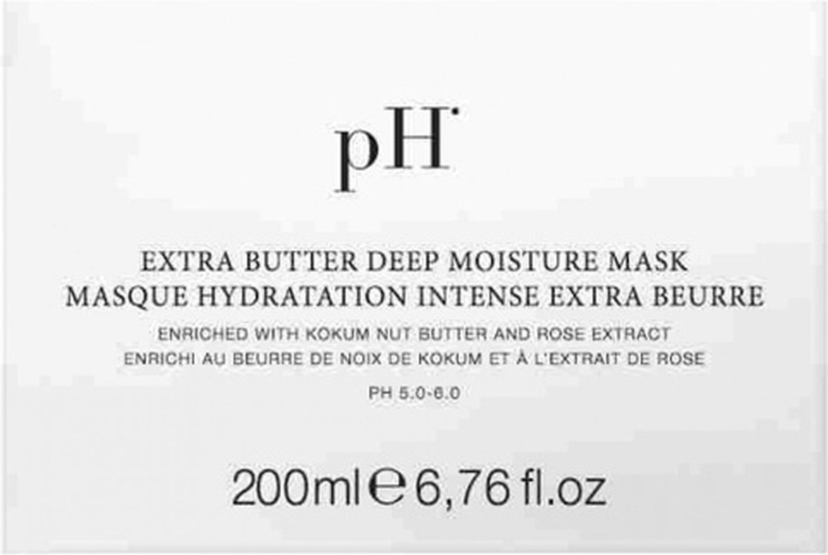 pH Laboratories Deep Moisture Extra Butter Mask Masker 200ml