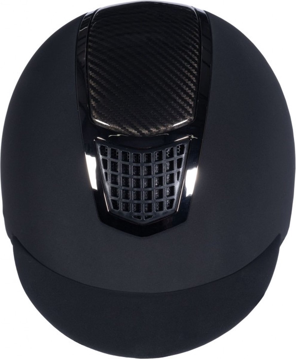 Veiligheidshelm cap Carbon Professional zwart maat M (56-58 cm)