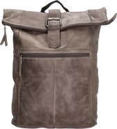 Hide & Stitches Paint Rock Rolltop Rugzak 13.3" Taupe