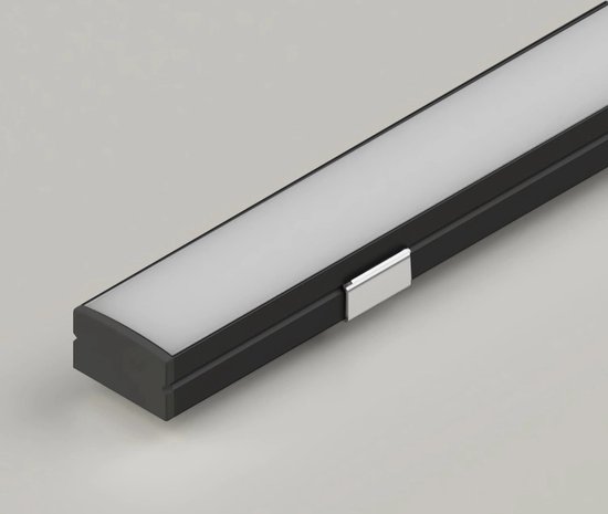 Leddle - LED Verlichting Bar - ZWART Aluminium profiel , Inclusief Dekking  Voor... | bol.com
