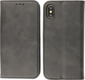iPhone X - iPhone Xs Hoesje - Magnetisch Folio Book Case - Wallet Cases Telefoonhoesje - Zwart