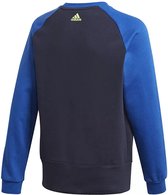 adidas Performance Yb Logo Crew Sweatshirt Kinderen blauw 15/16 jaar oTUd