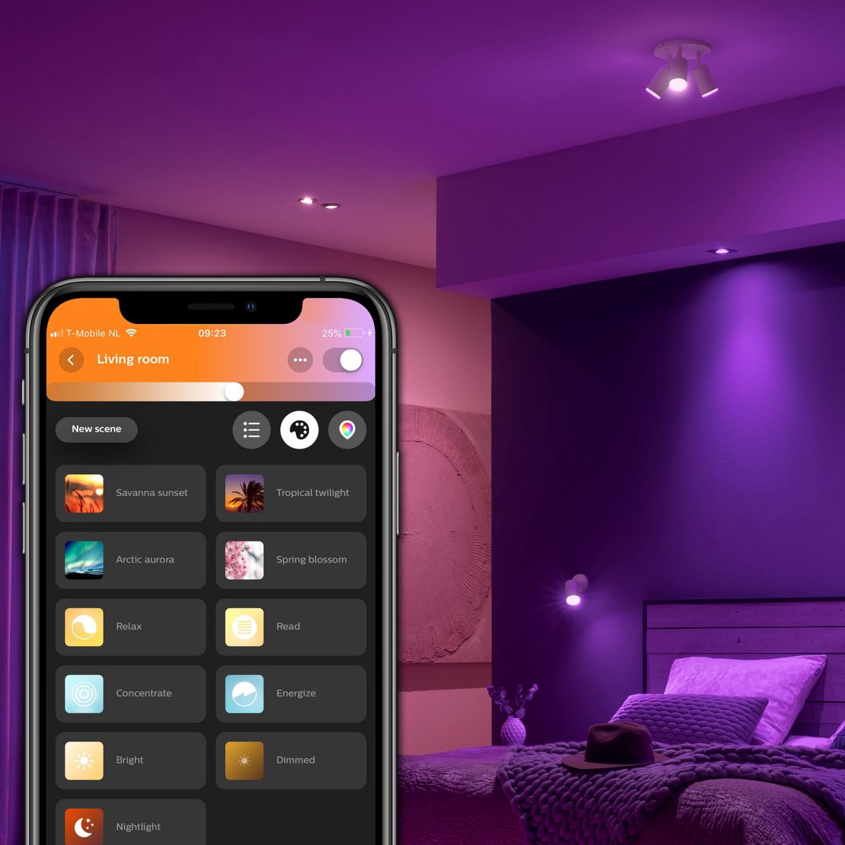 Philips Hue Centura Inbouwspot - White and Color Ambiance - 1 lichtpunt - Bluetooth