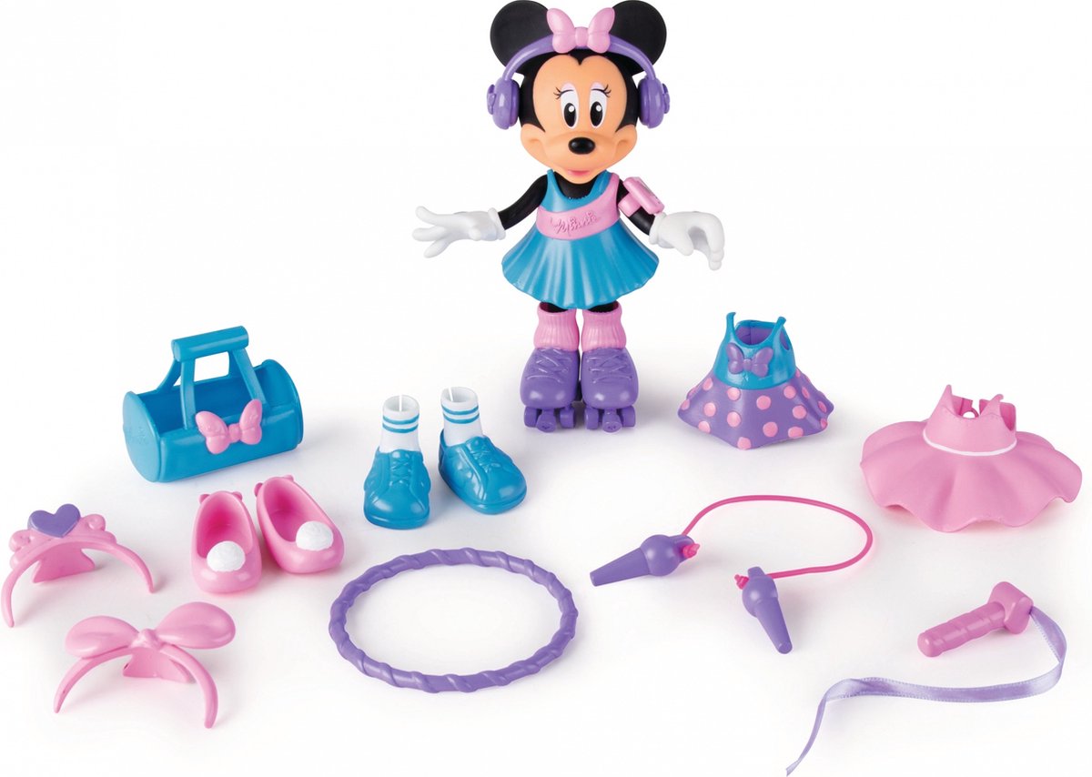 IMC SPEELGOED 15 cm figuur Minnie Fashionista Fitness