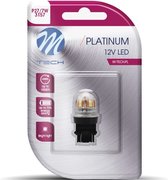 M-Tech LED P27/7W 12V - Platinum - 15x Led diode - Canbus - Wit